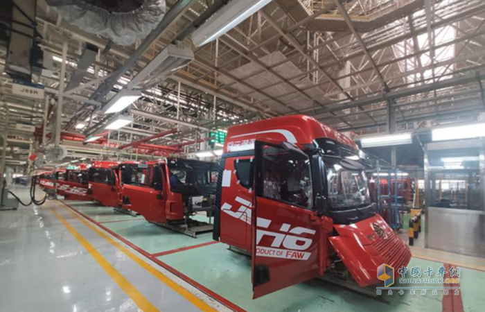 一汽解放青汽,TCO運(yùn)營(yíng)挑戰(zhàn)賽,JH6,牽引車