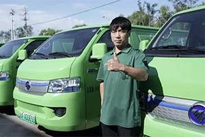 福田汽車新能源多場(chǎng)景發(fā)力，智慧物流藍(lán)圖徐徐展開