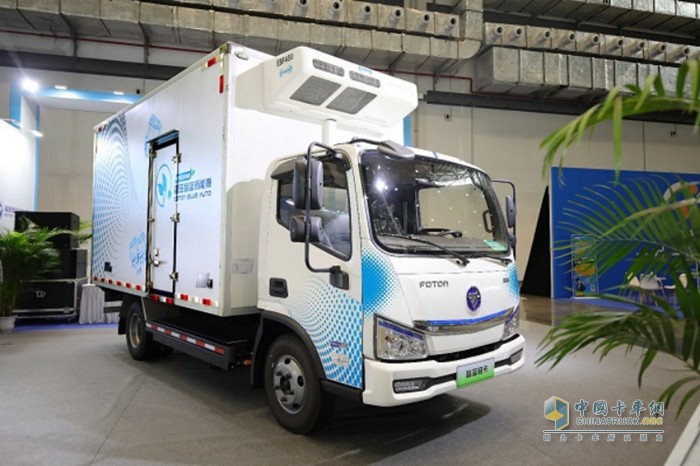 福田智藍純電冷藏車產(chǎn)品