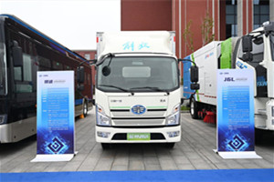 新能源雙雄“出道” 解放輕卡緊握新能源城配市場(chǎng)藍(lán)海