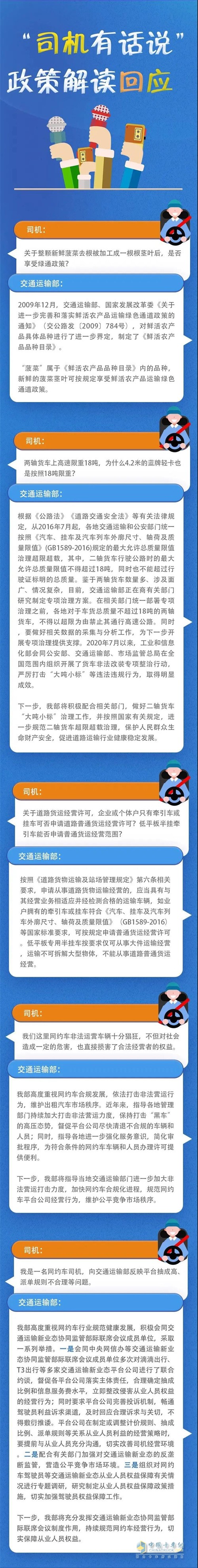交通部  司機反映問題   回復