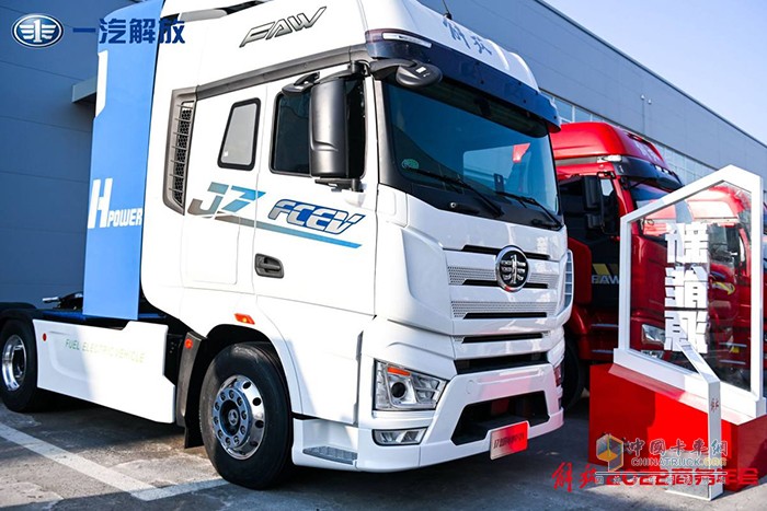 一汽解放 2022商務年會 新能源車型 