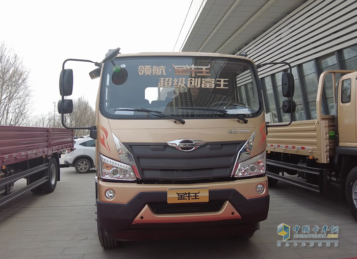 福田時(shí)代領(lǐng)航 金牛王 中卡載貨車
