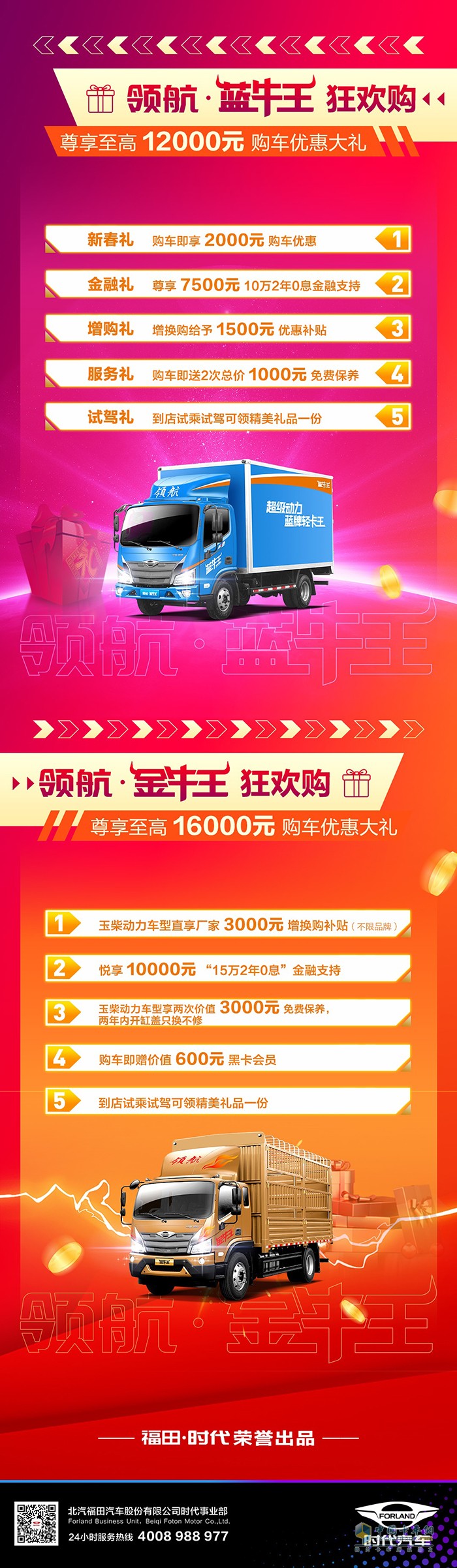 福田時(shí)代汽車 領(lǐng)航 春季狂歡購(gòu)