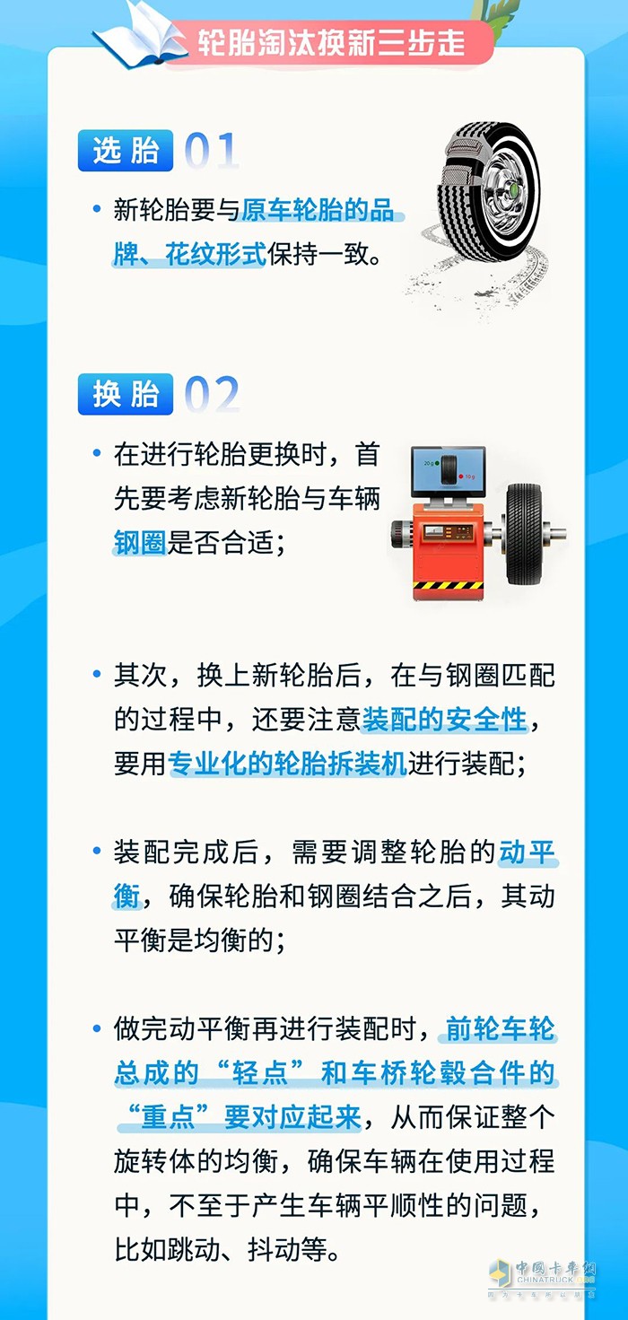 東風(fēng)商用車 輪胎大學(xué)問(wèn) 選對(duì)換對(duì)