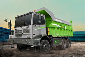 向綠而生！解碼徐工純電動非公路寬體自卸車