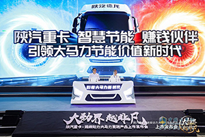 夯筑強(qiáng)大“朋友圈”陜汽重卡·濰柴動(dòng)力大馬力系列化高端產(chǎn)品上市