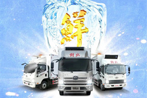 滿格狀態(tài)    解放輕卡冷藏天團(tuán)載鮮而來