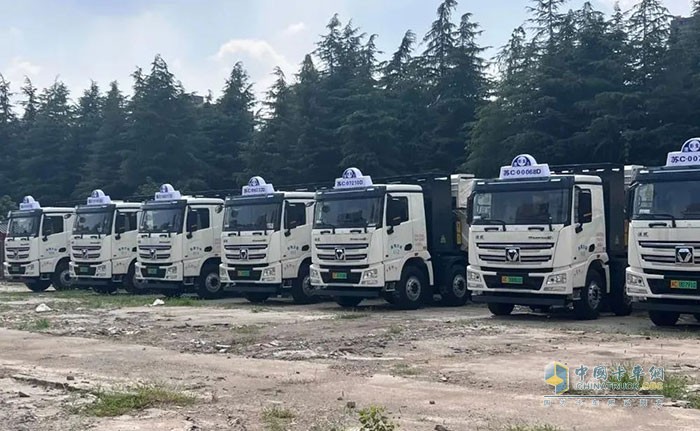 徐工30臺充換電渣土車