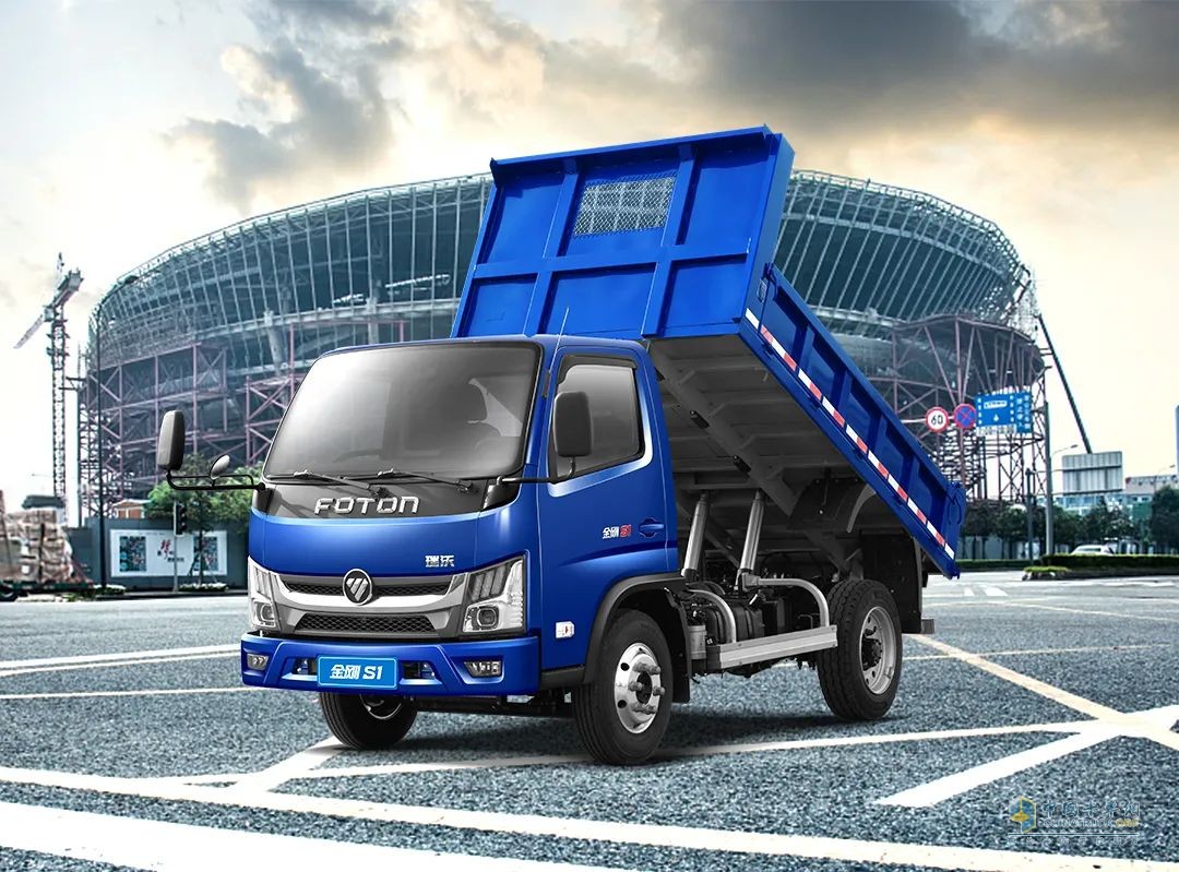 福田瑞沃工程車，X-Truck金剛S1，新藍(lán)牌，國六