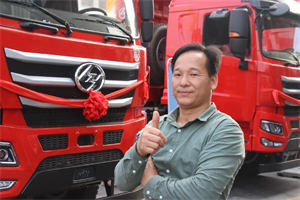 用戶共創(chuàng)助力城鄉(xiāng)共建 紅巖杰豹C6自卸車廣西上市