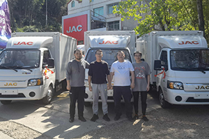 開江淮1卡愷達(dá)像開轎車一樣，輕松助力校園團(tuán)餐配送！