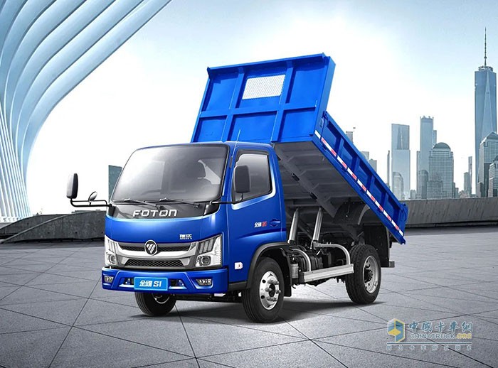 福田瑞沃工程車，X-Truck金剛S1，新藍(lán)牌，國(guó)六