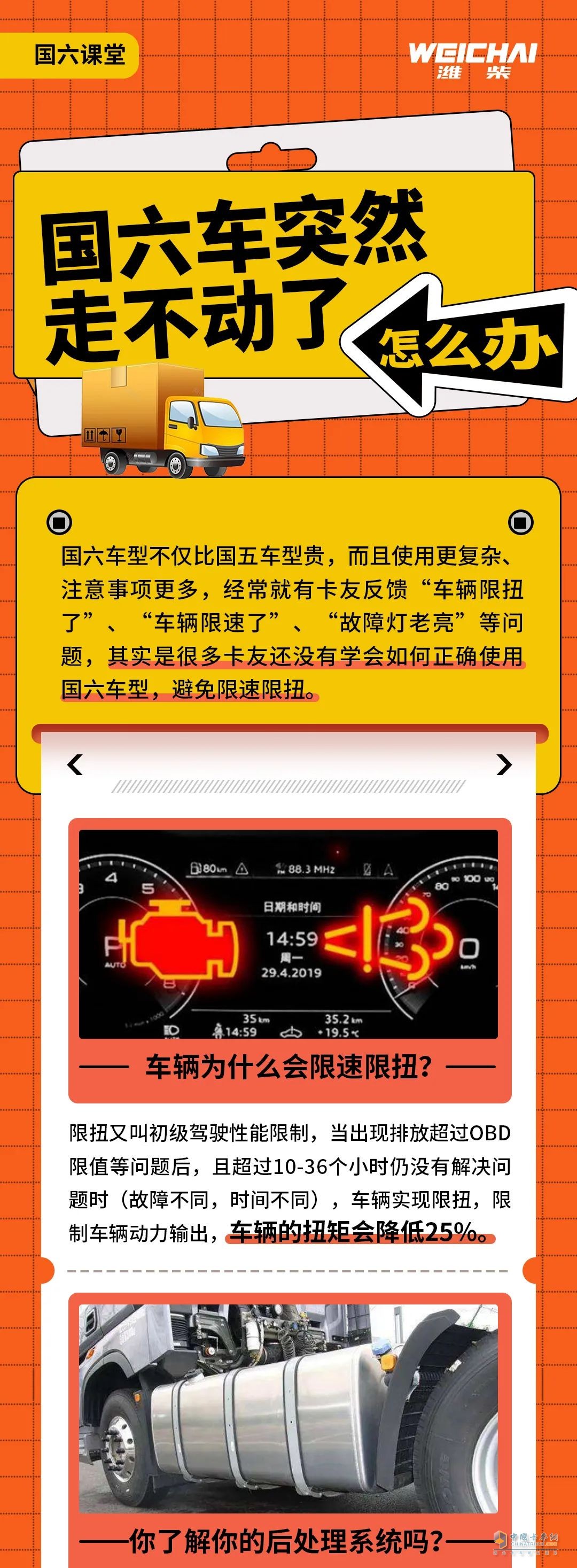 國(guó)六車突然走不動(dòng)了，怎么辦？