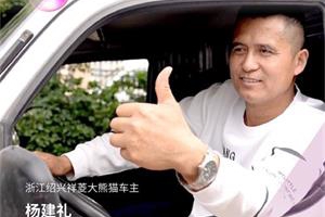 與祥菱大熊貓共舞 楊建禮仔細經營車輪上的幸福