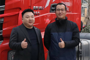 場景共創(chuàng) 高速定制 紅巖杰獅H6牽引車用品質(zhì)贏得安徽用戶信賴！