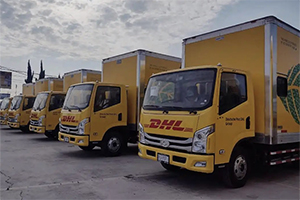 首批EC303純電輕卡交付DHL 上汽輕卡持續(xù)斬獲海外大單