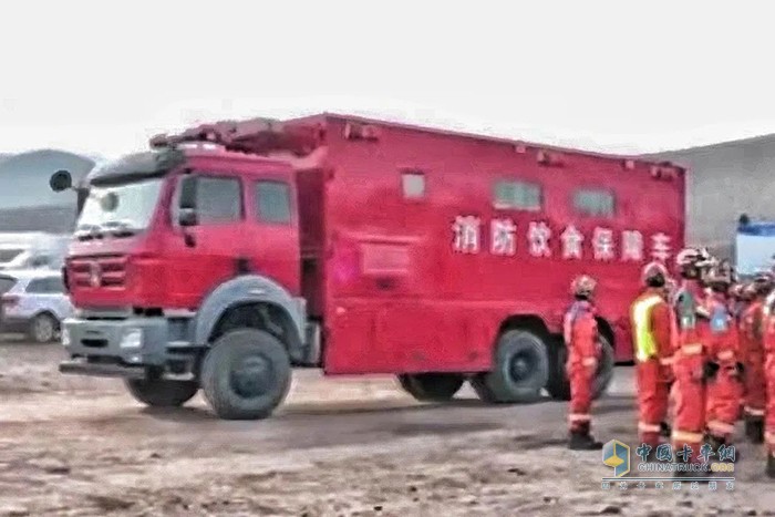 北奔重卡助力內(nèi)蒙古消防、阿拉善電業(yè)局馳援救援一線