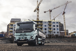 低噪音、零排放，沃爾沃卡車發(fā)布建筑施工電動(dòng)重卡