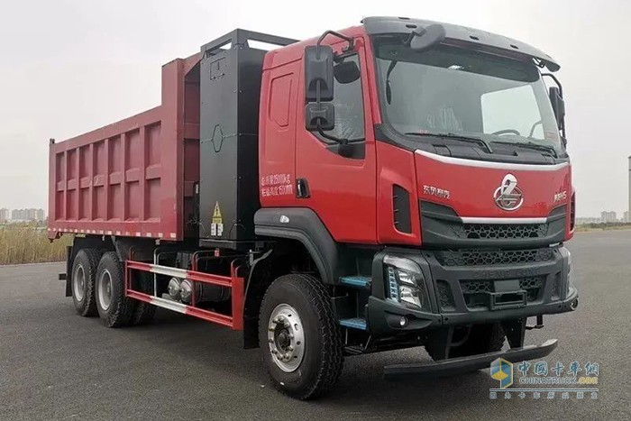 乘龍H5換電自卸車，工程運(yùn)輸怎能少了它！