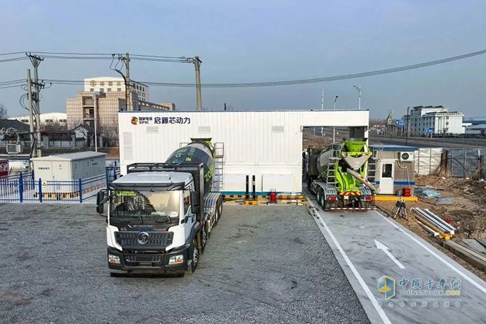 冰城哈爾濱“來電”，陜汽電動攪拌車批量交付