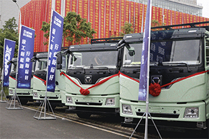 交車百臺(tái)！徐工新能源重卡西南大區(qū)4S店開門迎客