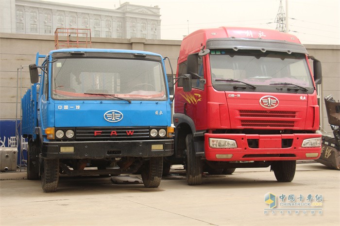 第三代、第五代解放卡車