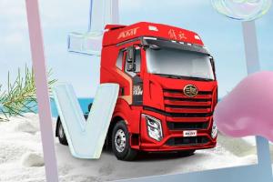 夏日炎炎，無懼“烤”驗，解放J6V領(lǐng)航版牽引車帶你舒享清涼