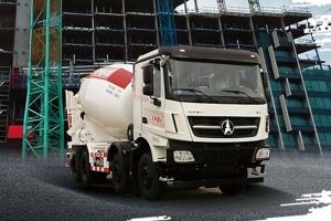 北奔8×4混凝土攪拌運輸車：我“拌”事您放心！