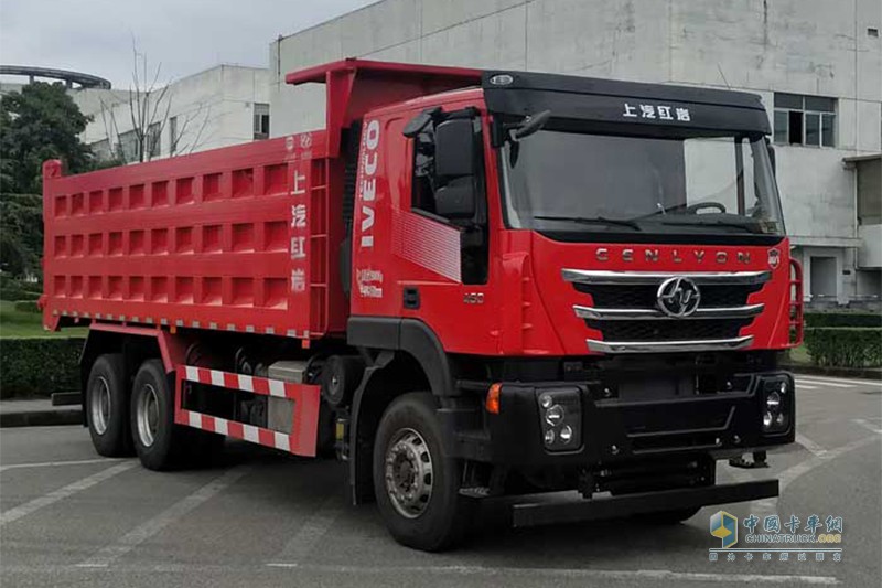 上汽紅巖 杰獅C6 重載版 480馬力 6X4 6.6米自卸車(國六)(CQ3257HD12484) 