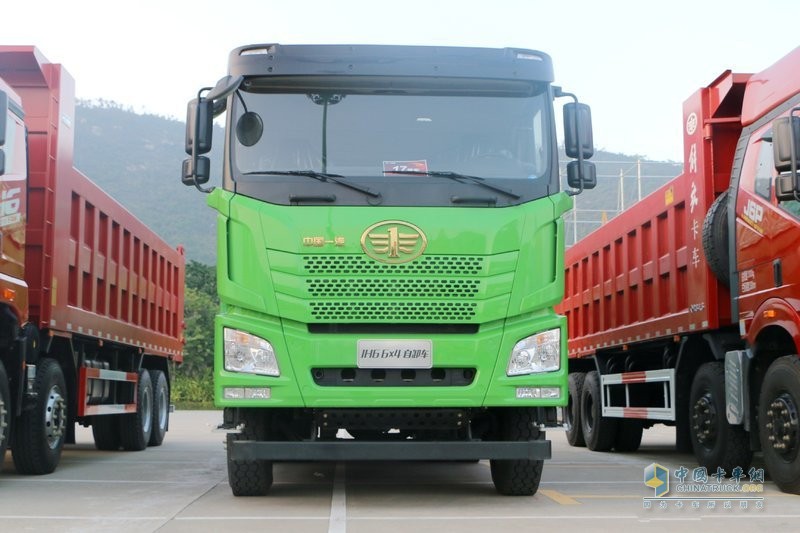 青島解放 JH6重卡 375馬力 6X4 5.8米自卸車(CA3251P25K15L3T1E5A80) 
