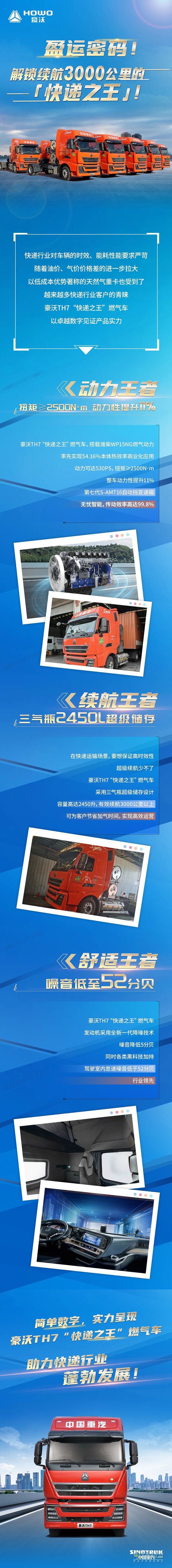 中國重汽：盈運(yùn)密碼！解鎖續(xù)航3000公里的快遞之王！