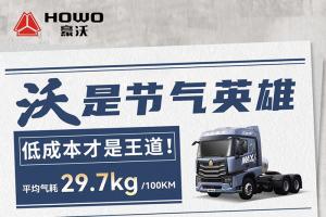 百公里平均氣耗29.7kg！重汽豪沃是劉師傅的創(chuàng)富利器！