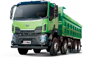 自重僅7.64噸，乘龍M3 8X4輕量化自卸車(chē)專(zhuān)為合規(guī)多拉打造!