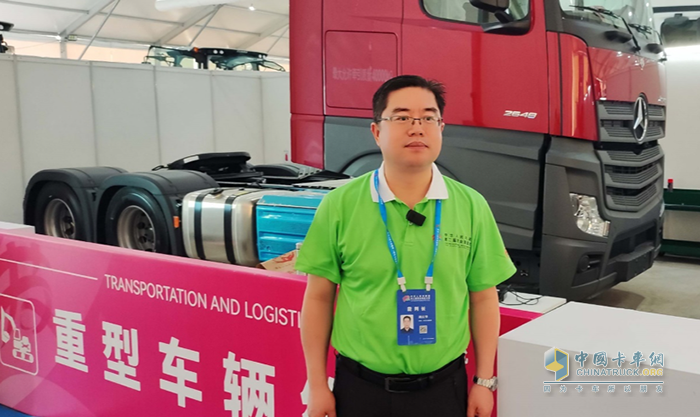 梅賽德斯-奔馳Actros牽引車(chē)亮相第二屆全國(guó)技能大賽