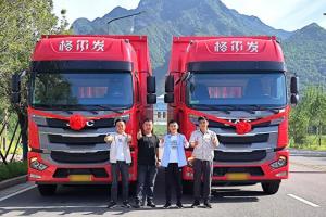 四方列陣，江淮重卡跑贏汽車零配件運輸！