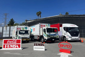 比亞迪攜手FEMSA和Coca-Cola FEMSA    為飲料物流行業(yè)打造全新電動(dòng)汽車