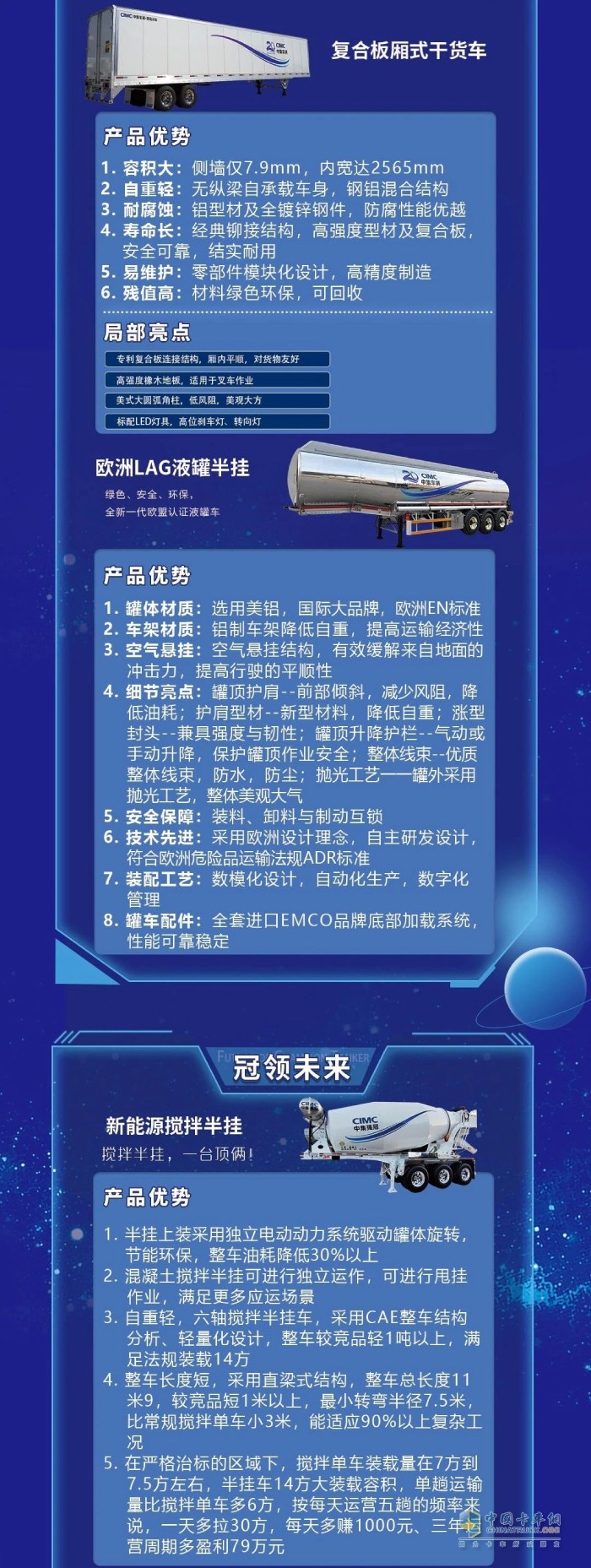 一圖看懂！中集車輛投產(chǎn)20周年典藏展的15款明星產(chǎn)品亮點十足