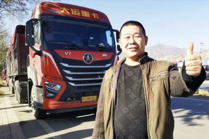 一年省出一輛車錢 煤炭運輸“老司機”王金剛偏愛大運燃氣車
