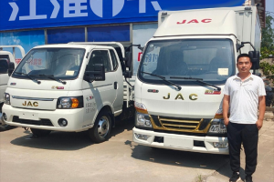 “適合自己才是最好的” 他選江淮1卡駿鈴金元寶小卡運輸生鮮食品