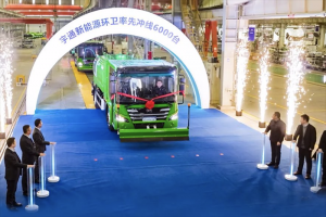 第6000臺新能源環(huán)衛(wèi)車正式下線 宇通環(huán)衛(wèi)領跑新能源環(huán)衛(wèi)賽道