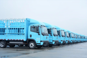 三一重卡2024年首批燃油車、電動(dòng)輕卡發(fā)車 為新年寫下紅火開篇