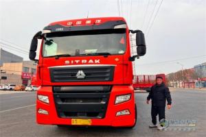 拉普貨有中國重汽汕德卡燃氣車！從衡水到四川，楊師傅跑出高效率、高效益！