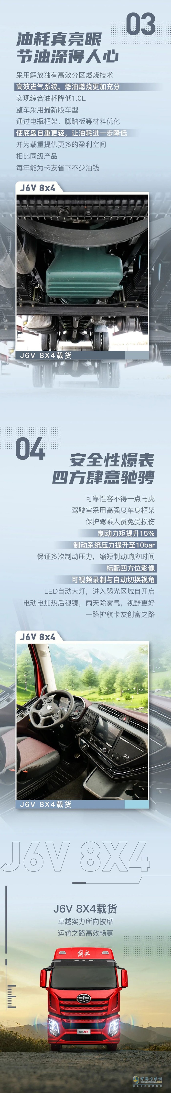 創(chuàng)富擔(dān)當(dāng)！解放J6V 8×4載貨車掙錢(qián)路上“實(shí)干家”