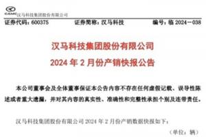漢馬科技2月產(chǎn)銷穩(wěn)步增長，持續(xù)提振市場信心
