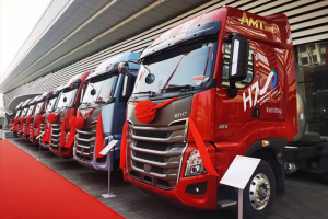 訂車68臺(tái)，乘龍H7 580LNG上市發(fā)布會(huì)燃擎臨沂