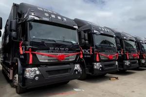 豪沃TX7/WP6T載貨車強(qiáng)勢交付，物流新動(dòng)力，行業(yè)新篇章！