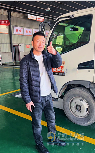 鄭州中牟辛老板：跑貨運平臺選江淮1卡駿鈴V5，生意絕對紅紅火火