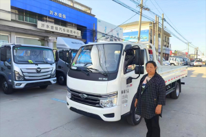 巾幗不讓須眉！福田領航S1助力王師傅“奔富”不迷路