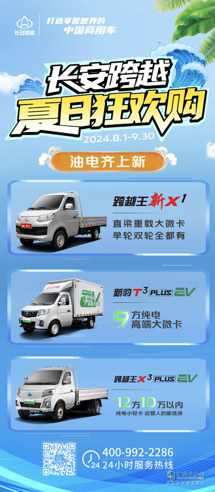 長安跨越夏日狂歡購，油電齊上新！
